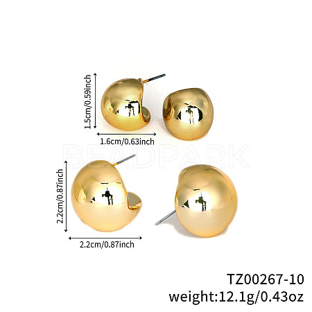 2 Pairs Elegant Fashionable Plastic Earring Sets ZG6884-8-1