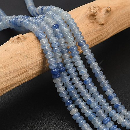 Natural Aventurine Beads Strands G-L635-A03-4x2mm-02-1