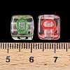 Acrylic European Beads MACR-I042-01O-3