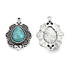 Tibetan Style Alloy Pendants PALLOY-R113-003-RS-1