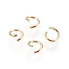 304 Stainless Steel Saw Cut Open Jump Rings STAS-P212-19G-08-1