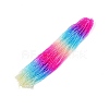 Gradient Color Baking Paint Glass Bead Strands DGLA-A039-T4mm-A08-1