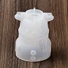 3D Christmas  DIY Candle Holder Silicone Molds DIY-F144-04B-2