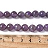 Natural Amethyst Beads Strands X-G-M445-8MM-01B-6