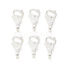 Tibetan Style Alloy Lobster Claw Clasps TIBE-T002-26S-RS-1