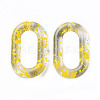 Transparent Acrylic Linking Rings OACR-N009-013B-06-2