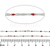 Brass Dapped Chains AJEW-Q153-02P-03-2