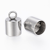 Tarnish Resistant 201 Stainless Steel Cord Ends STAS-H410-20P-C-2