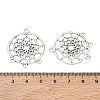 Tibetan Style Alloy Chandelier Components Links TIBEP-R304-020AS-LF-4