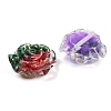 Two Tone Luminous Transparent Resin Beads RE-CBAC4C7-20-4