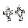 Tibetan Style Alloy Pendants FIND-B050-12AS-1