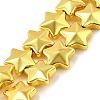 Electroplate Glass Beads Strands X-EGLA-V001-03C-1