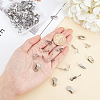 DICOSMETIC 60Pcs 3 Style 304 Stainless Steel Clip-on Earring Findings FIND-DC0001-02-2