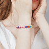 200Pcs Opaque Acrylic Beads SACR-SP0001-35A-4