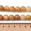 Natural Old Topaz Jade Beads Strands G-F364-06-10mm-5
