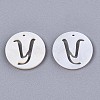 Natural Freshwater Shell Charms SHEL-S276-119Y-2
