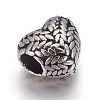 Retro 316 Surgical Stainless Steel European Style Beads OPDL-L013-13AS-2
