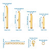 Iron Slide On End Clasp Tubes FIND-PJ0001-01-9