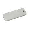 304 Stainless Steel Mirror Polished Finish Stamping Blank Tag Pendants STAS-D365-04P-3