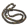 Electroplated Non-magnetic Synthetic Hematite Beads Strands G-C106-B01-05A-2