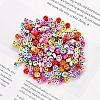 Opaque Acrylic Beads MACR-YW0001-22H-4