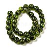 Handmade Dichroic Foil Glass Beads Strands DICH-U001-06J-2