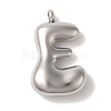 Non-Tarnish 304 Stainless Steel Pendants X-STAS-M017-08P-05-1