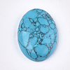 Synthetic Turquoise Cabochons TURQ-T003-03-1
