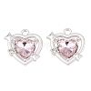 Y2K Style Alloy & Glass Pendants GL-CBA1FD3-03S-02-1