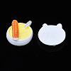 Opaque Epoxy Resin Cabochons LS-CRES-S358-40-3