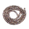 Electroplate Glass Beads Strands EGLA-A044-T2mm-B16-3