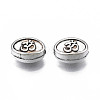 Tibetan Style Alloy Beads TIBEB-N007-037-2