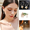 36Pcs 6 Styles Natural Cultured Freshwater Pearl Pendants PALLOY-PH01627-6