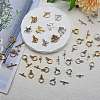 100Sets 10 Style Alloy Toggle Clasps FIND-SZ0002-15-3