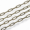 Brass Paperclip Chains X-CHC-S008-001D-AB-1