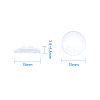 Clear Glass Cabochons GGLA-TA0001-01-15mm-7