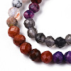 Natural & Synthetic Mixed Gemstone Beads Strands G-D080-A01-02-20-3