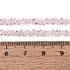 Transparent Glass Beads Strands GLAA-N018-3mm-05-2
