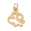 304 Stainless Steel Pendants STAS-L279-001G-01-1