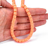 Handmade Polymer Clay Bead Strands X-CLAY-ZX006-01-39-6