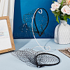 Polyester Rhinestone Claw Hair Hair Bands PHAR-WH0020-06A-4