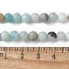 Natural Flower Amazonite Beads Strands Z26N5018-01-2