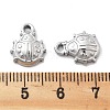 Anti-Tarnish 304 Stainless Steel Charms STAS-R130-15P-3