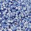 6/0 Opaque Colours Seep Glass Seed Beads X-SEED-F003-04A-02-3