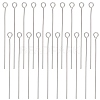 30Pcs 925 Sterling Silver Eye Pins STER-BC0002-59B-1