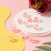 10Pcs Round Food Grade Eco-Friendly Silicone Beads SIL-TA0002-13-4