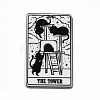 Tarot Theme Printed Acrylic Pendants MACR-G061-04P-1