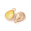 Alloy Glass Pendants GL-CBA7A25-01A-2