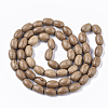 Undyed & Natural Coconut Wood Beads Strands WOOD-T024-009-2