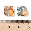 Transparent Spray Paint Glass Beads GLAA-Z011-01E-3